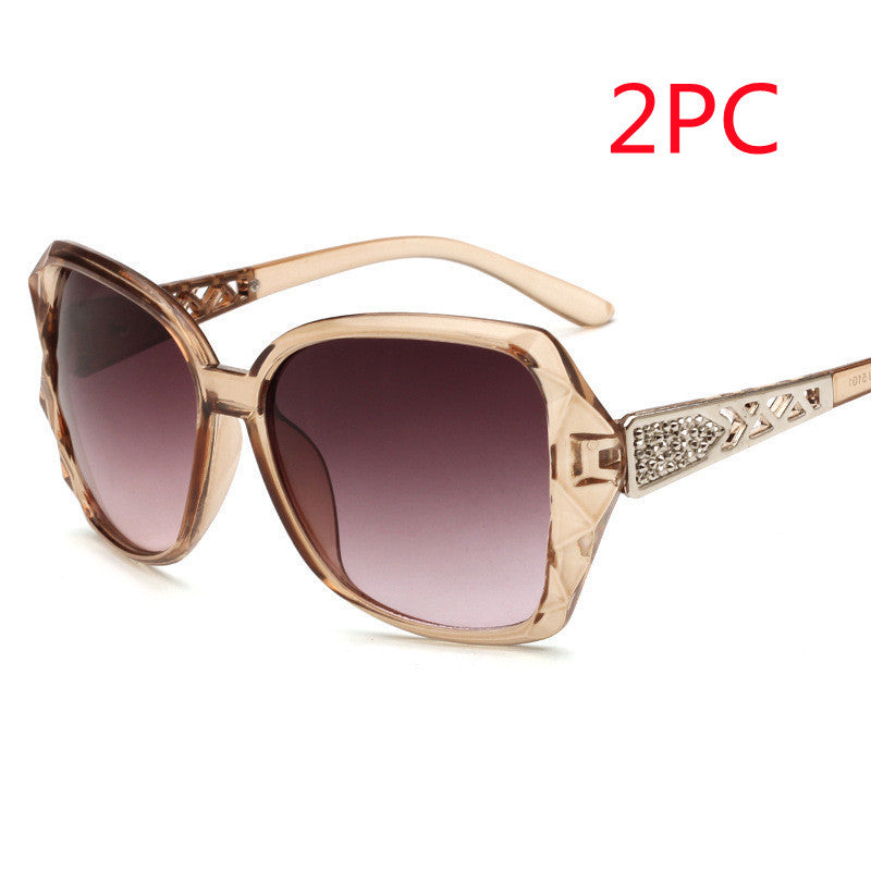 Women's Big Frame Retro Sunglasses