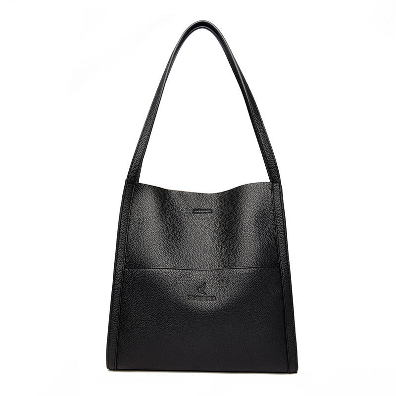 Solid Color Shoulder Bag