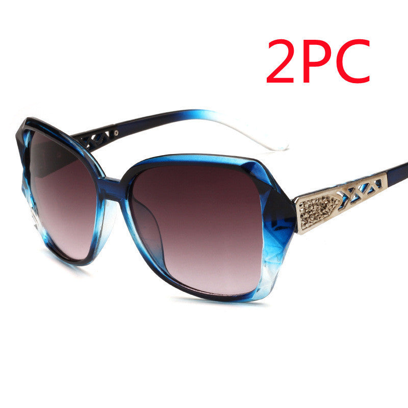 Women's Big Frame Retro Sunglasses
