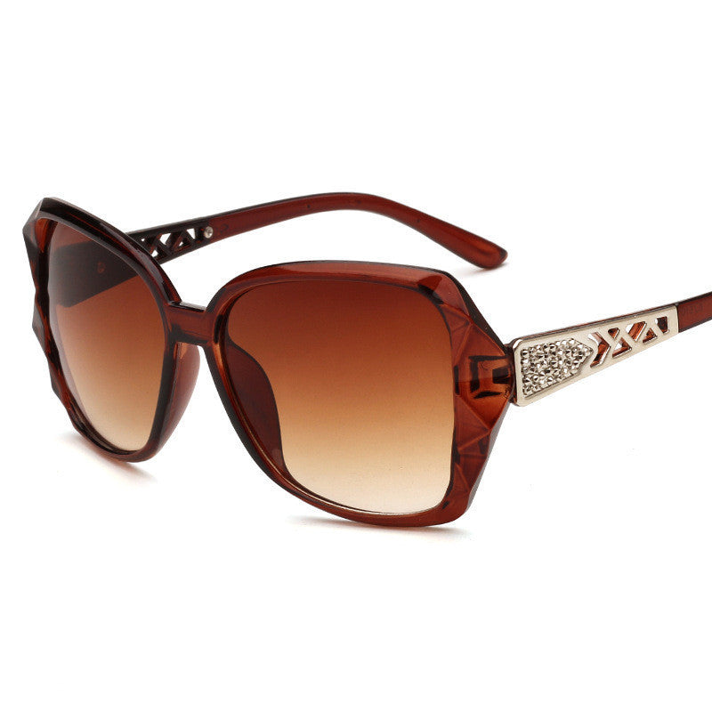 Women's Big Frame Retro Sunglasses