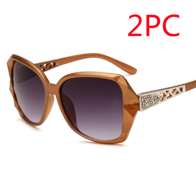 Women's Big Frame Retro Sunglasses