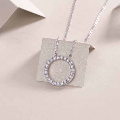 As You Wish — Signature Sterling Silver Pendant Necklace (Luxury Moissanite)