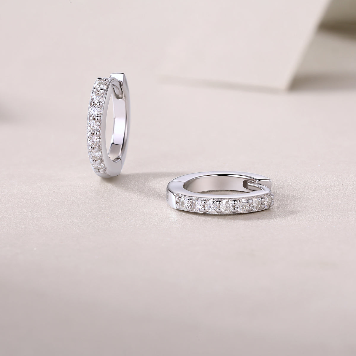 Ding Ding — Signature Sterling Silver Stud Earrings