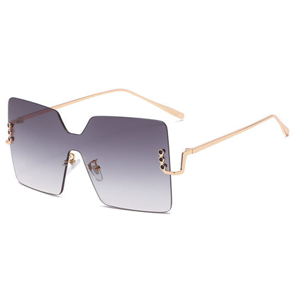 New Large Frame Square Sunglasses
