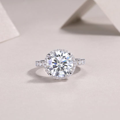 Starry Sky — Signature Sterling Silver Ring (5 Carats)