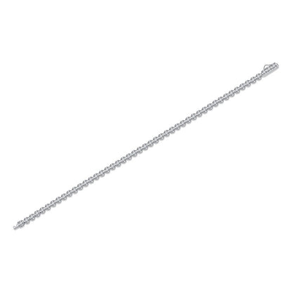 Starlight — Signature Sterling Silver Bracelet (Luxury Moissanite)