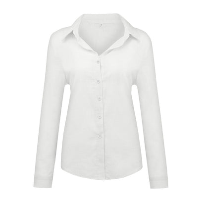 Loose Button Lapel Cardigan Top