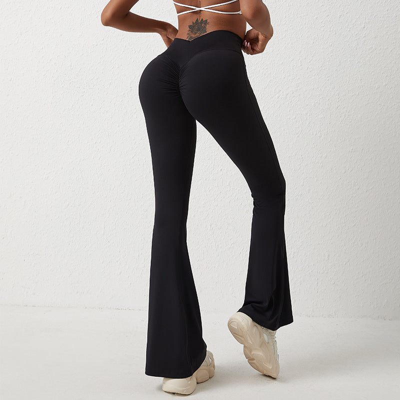 High Waisted Hip Lifting Tight Pants