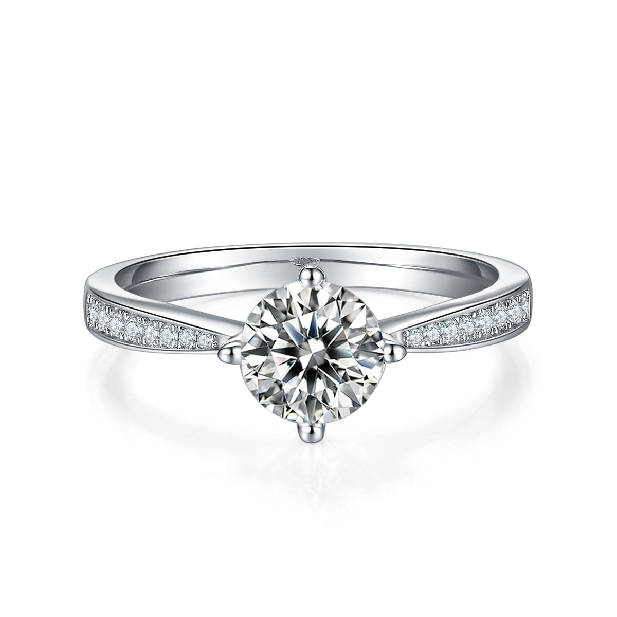 Moonlight City — Signature Sterling Silver Ring (1 Carat)