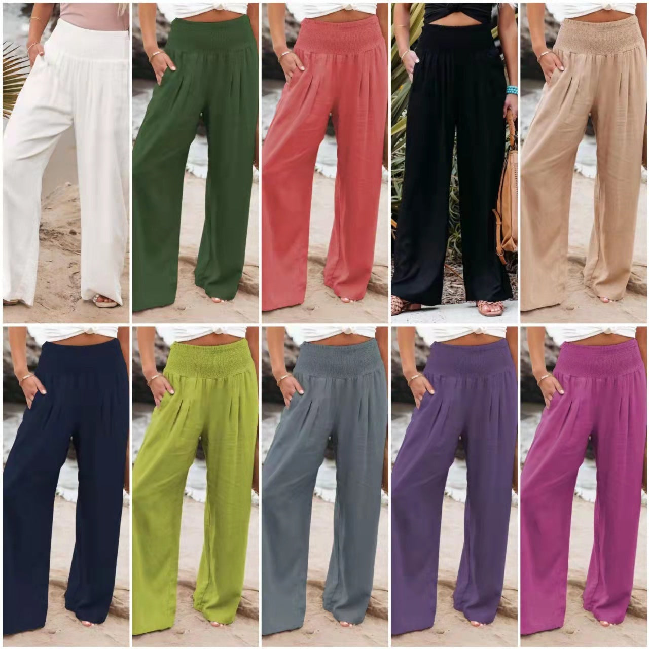 Pants Casual Wide Leg