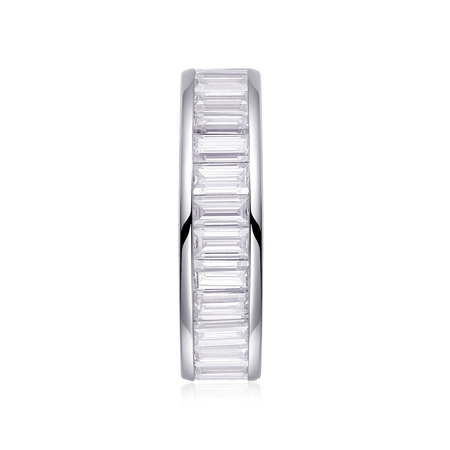 Heartbeat Notes — Signature Sterling Silver Ring (Square)