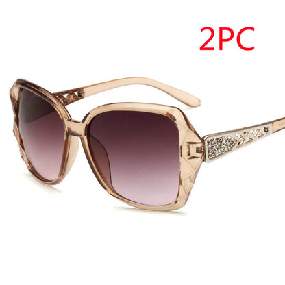 Women's Big Frame Retro Sunglasses