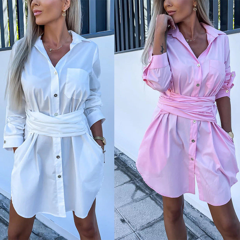 Multi-Color Rolled Sleeves Shirt