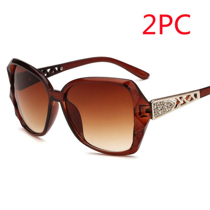 Women's Big Frame Retro Sunglasses
