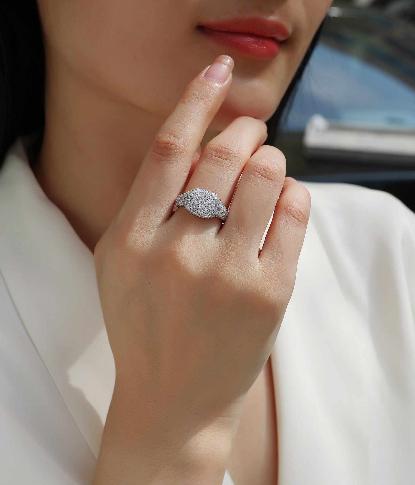 Shining Frenzy — Signature Sterling Silver Ring