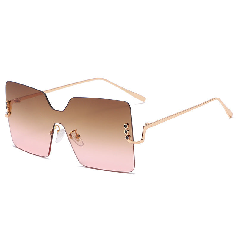New Large Frame Square Sunglasses