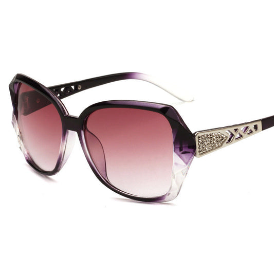 Women's Big Frame Retro Sunglasses