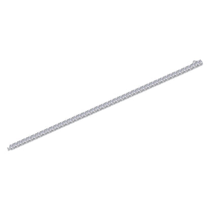 Gravitation — Signature Sterling Silver Bracelet (Luxury Moissanite)