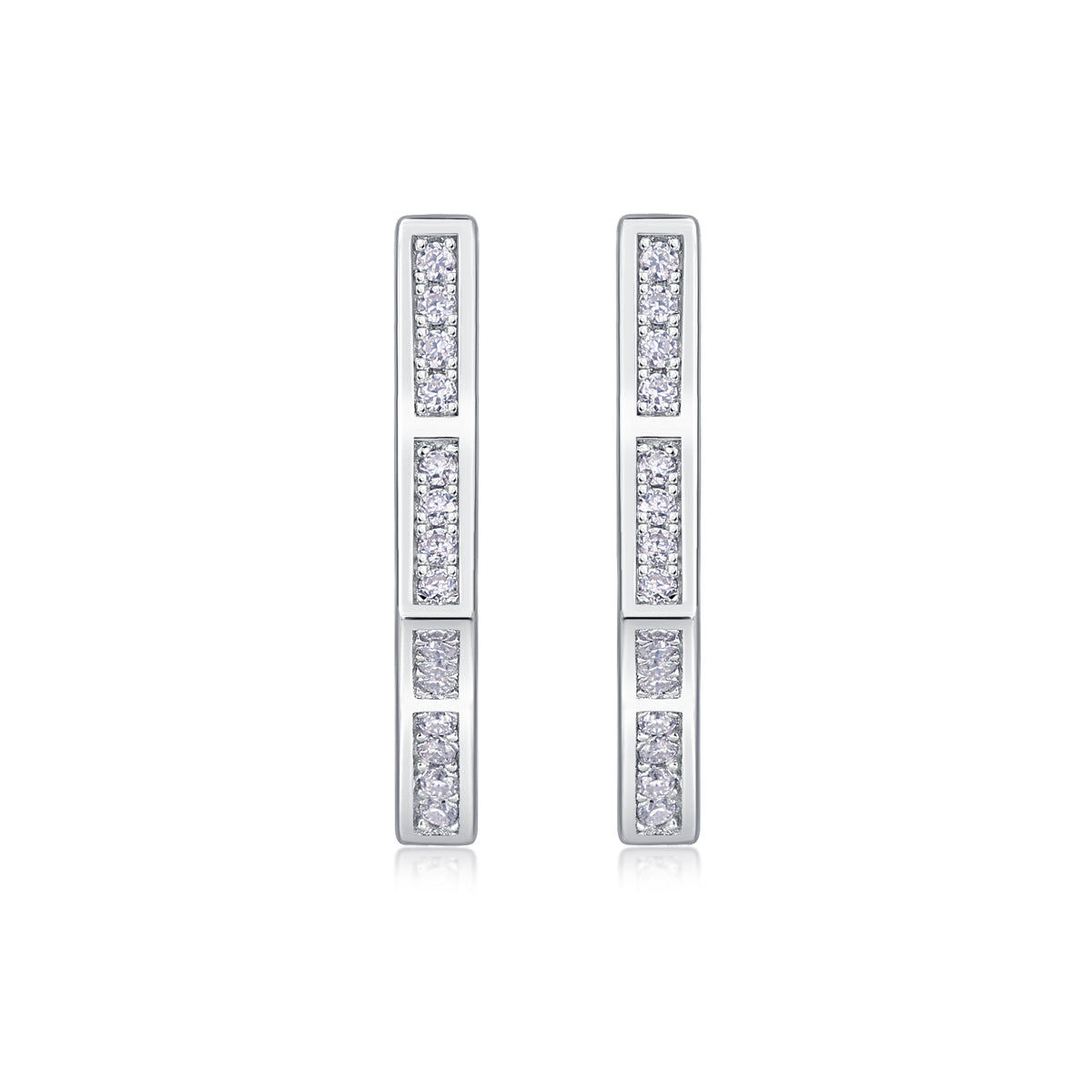 Star River Wandering — Signature Sterling Silver Stud Earrings