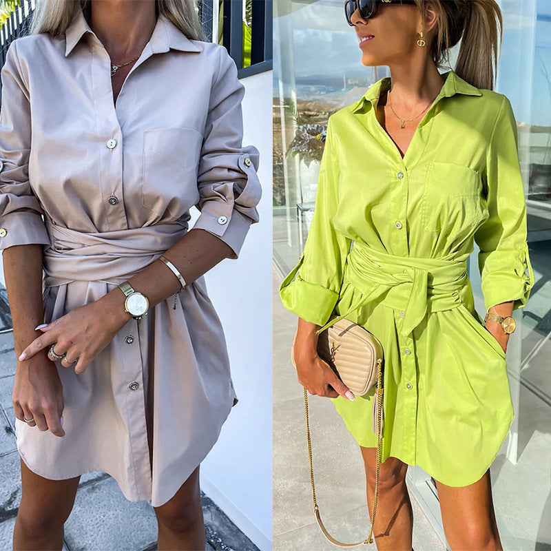 Multi-Color Rolled Sleeves Shirt