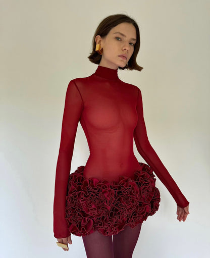 Tube Top Short Skirt Strapless