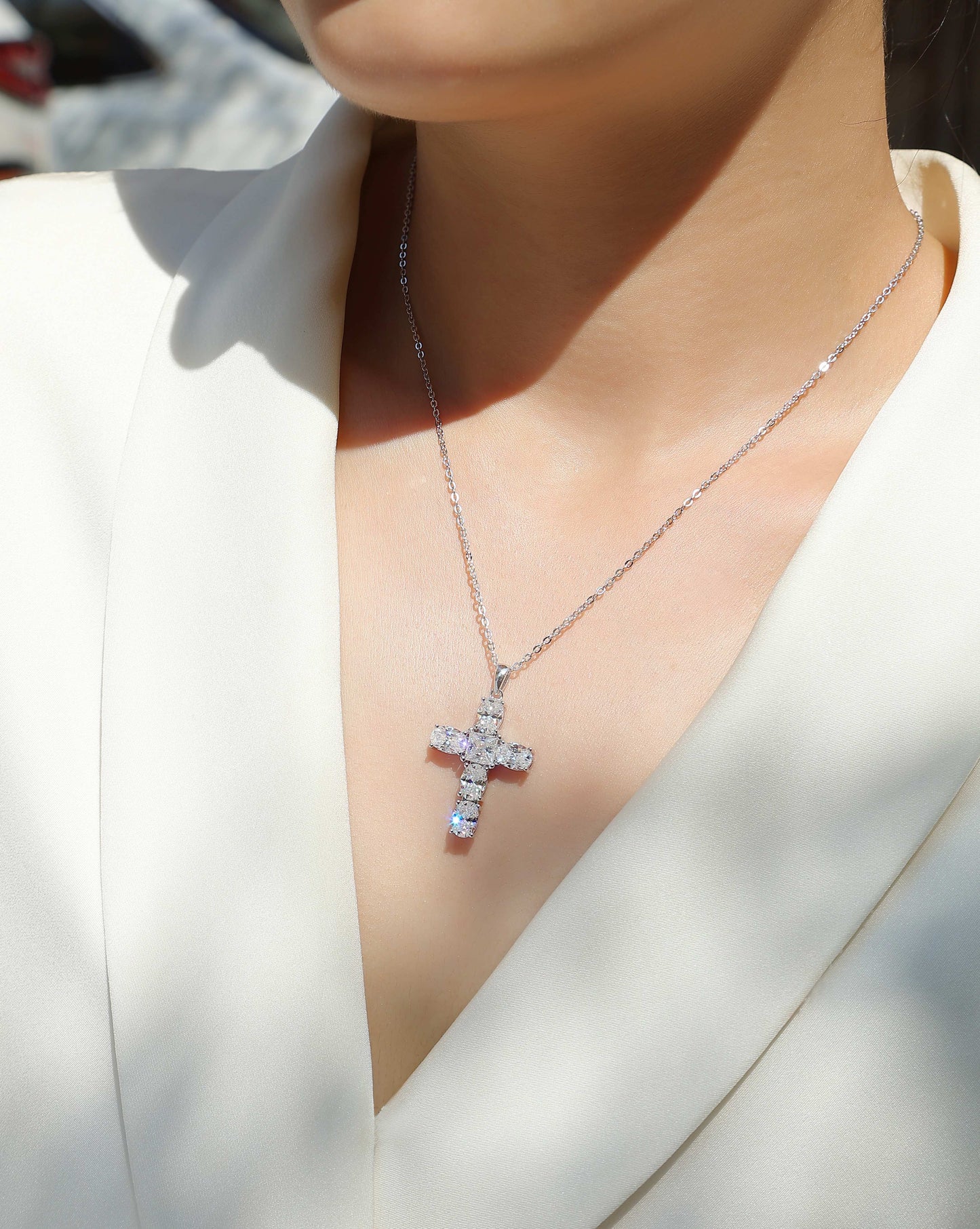 Soul Guidance — Signature Sterling Silver Pendant Necklace (Luxury Moissanite)