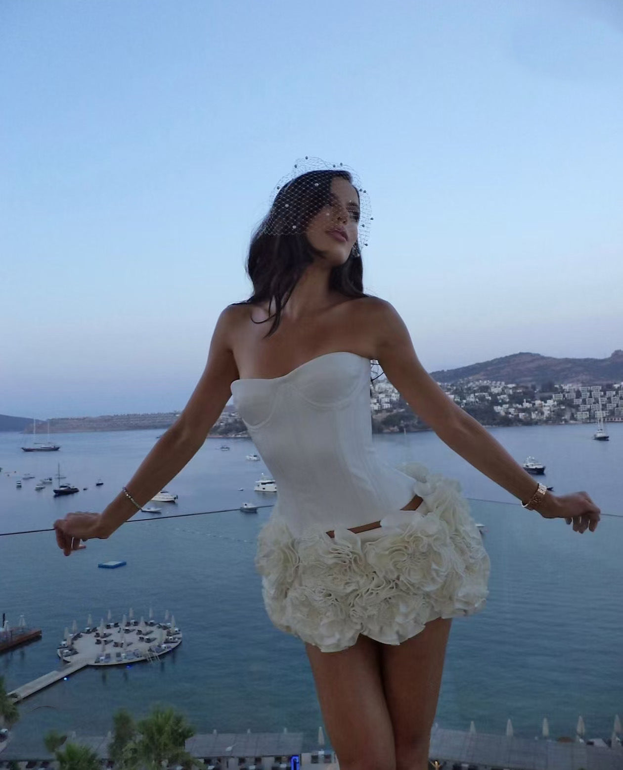 Tube Top Short Skirt Strapless