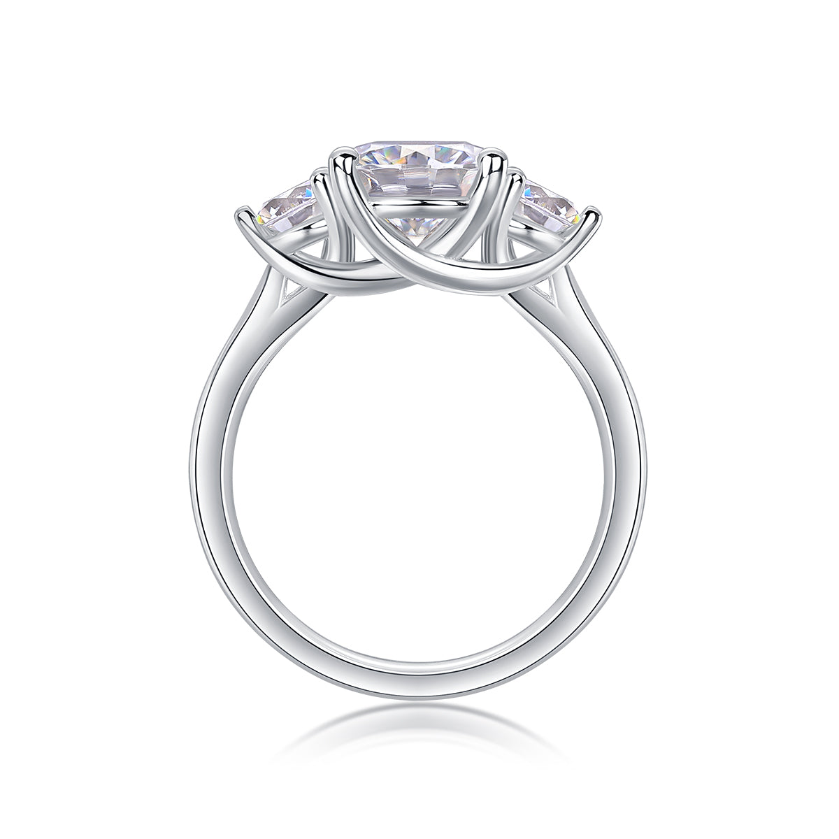 Three Reincarnations — Signature Sterling Silver Ring (2 Carats)