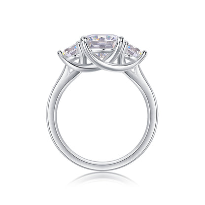 Three Reincarnations — Signature Sterling Silver Ring (2 Carats)