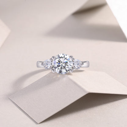 Three Reincarnations — Signature Sterling Silver Ring (2 Carats)