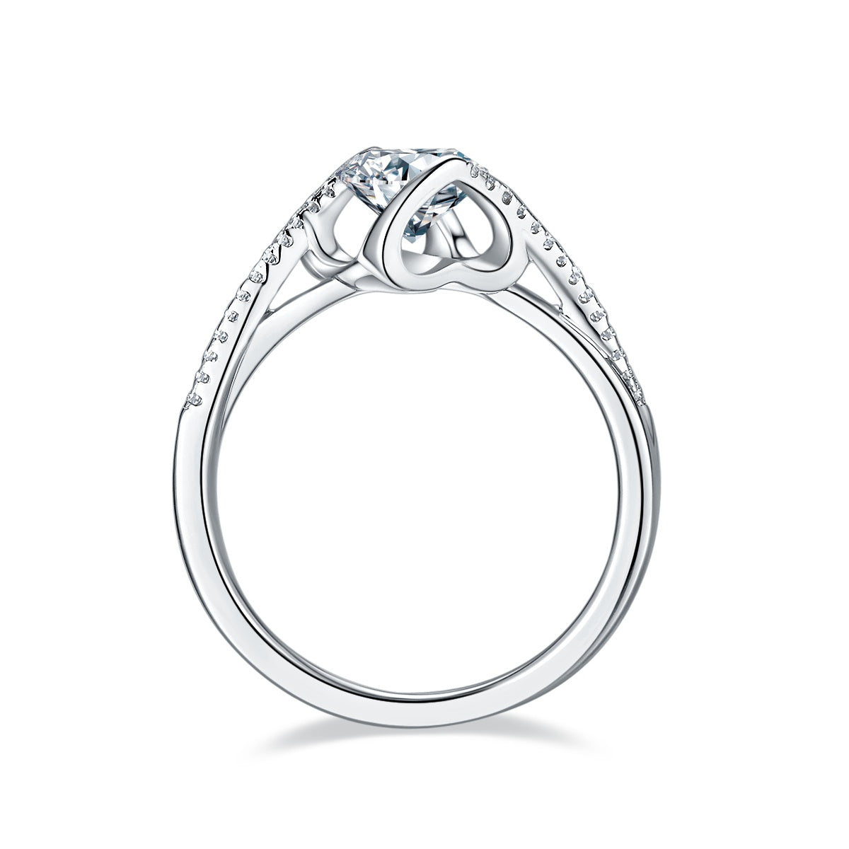 Dazzling Promise — Signature Sterling Silver Ring (1 Carat)