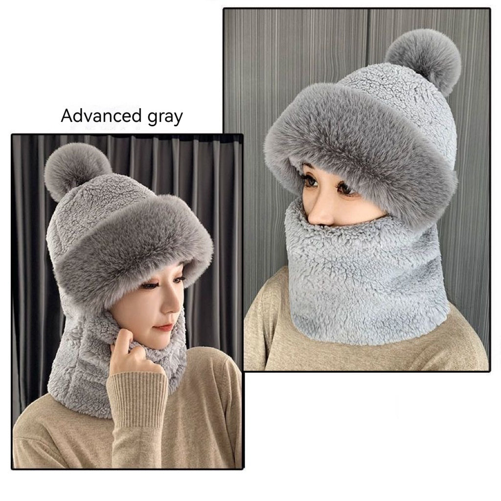 Fleece-Lined Outdoor Windproof Hat