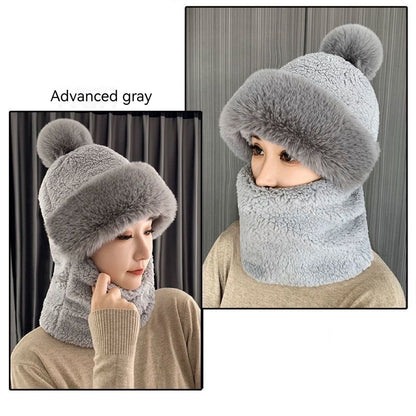 Fleece-Lined Outdoor Windproof Hat