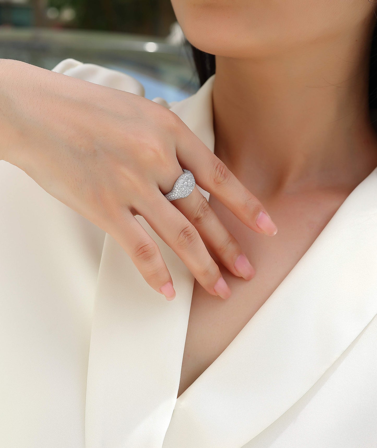 Shining Frenzy — Signature Sterling Silver Ring